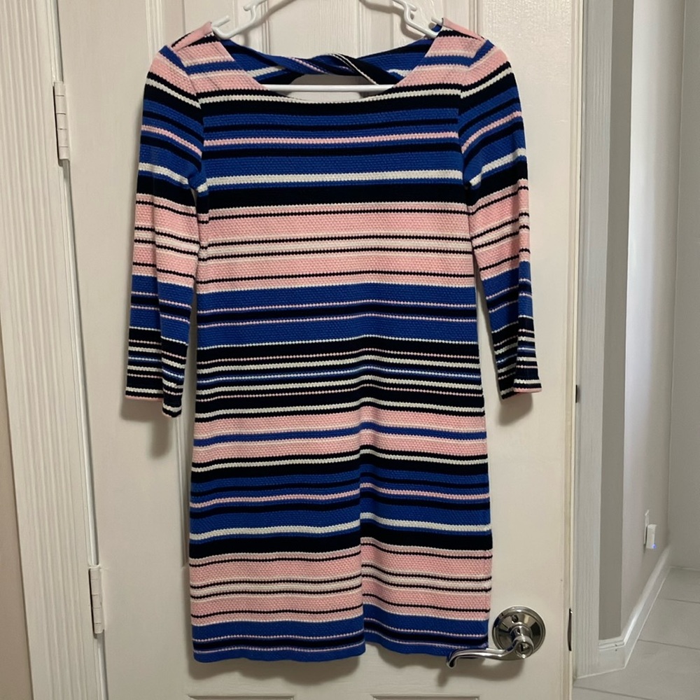 Lilly Pulitzer Striped Pink and Blue Dress